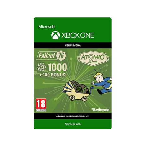 Fallout 76: 1000 Atoms - Xbox Digital Microsoft