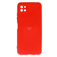 Vennus Valentýnské pouzdro Heart pro Samsung Galaxy A22 5G - červené