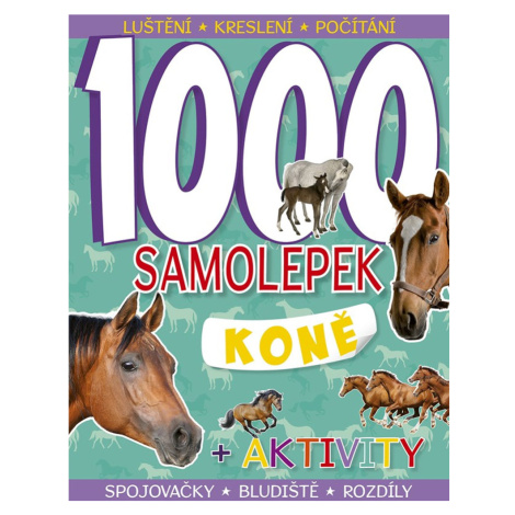 1000 samolepek – Koně CPRESS