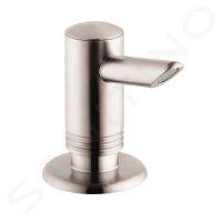 Hansgrohe 40418800 - Dávkovač mycích prostředků, vzhled nerezu