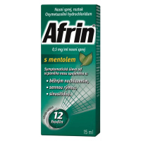 Afrin s mentolem 0,5 mg/ml nosní sprej