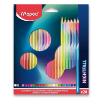 Pastelky Maped Color`Peps Nightfall - 24 barev Maped