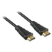 PremiumCord Kabel HDMI A - HDMI A M/M 3m zlac. kon.,verze HDMI 1.3b - kphdmi3