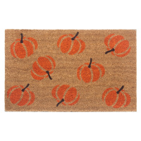 Hanse Home Collection koberce Rohožka Halloween - oranžové tykve 105677 - 45x75 cm