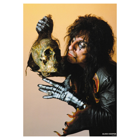 Plakát, Obraz - Alice Cooper - With Skull 1987, 59.4x84.1 cm