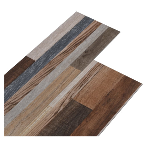 vidaXL Podlahová krytina PVC 5,02 m² 2 mm samolepicí vícebarevná