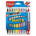 Dětské fixy Maped Color´Peps Duo Tip - 10 barev