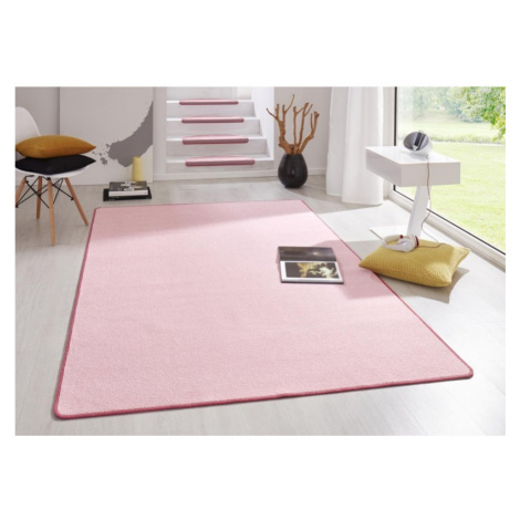 Moderní kusový koberec Fancy 103010 | pastelově růžový Typ: 80x300 cm