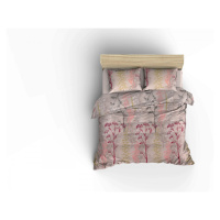 L'essentiel Bavlněný přehoz přes postel na dvoulůžko s povlaky na polštáře a prostěradlem Pure b