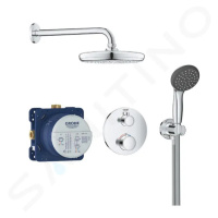 Grohe 34733002 - Sprchový set s termostatem pod omítku, 2 proudy, chrom