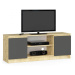 TV stolek RTV K140 artisan oak/grafit-šedá