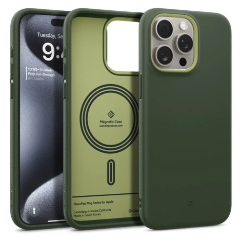 Kryt Spigen Caseology Nano Pop MagSafe, avo green - iPhone 15 Pro (ACS06754)