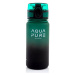 Zdravá láhev na vodu Aqua Pure 400ml černo-zelená
