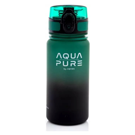 Zdravá láhev na vodu Aqua Pure 400ml černo-zelená Astra - Golze koberce