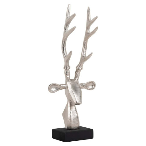 Kovová soška (výška 34 cm) Reindeer Head – PT LIVING