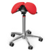 Sedlová židle Salli MultiAdjuster Barva čalounění: Kůže - PQ červená #05011/PQ, Konstrukce: chro