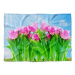 IMPAR Fleecová deka Tulipány, 200 × 140 cm