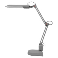Ecolite LED stolní lampa 8W, 630lm, 4000K, stříbrná L50164-LED/STR