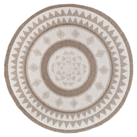 NORTHRUGS - Hanse Home koberce Kusový koberec Twin Supreme 105444 Jamaica Linen kruh – na ven i 