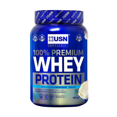 USN 100% Whey Protein Premium vanilka 908 g