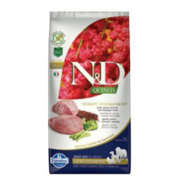 N&D Quinoa DOG Weight Management Lamb & Broccoli 7kg sleva