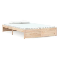 Rám postele masivní dřevo 120 × 200 cm, 814944
