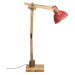 vidaXL Stojací lampa 25 W červená patina 33 x 25 x 130–150 cm E27