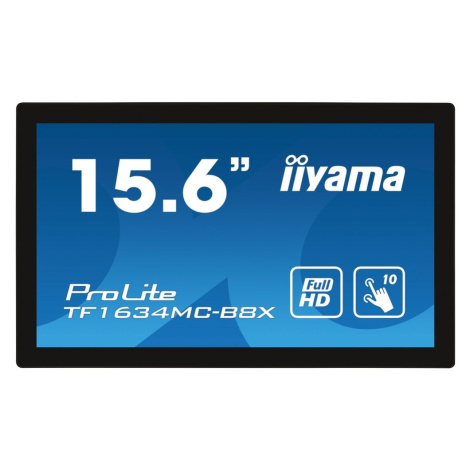 iiyama ProLite TF1634MC-B8X dotykový monitor 15,6"