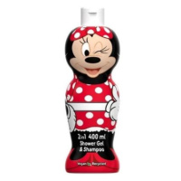 Disney Minnie Mouse sprchový gel a šampon 2v1 400 ml