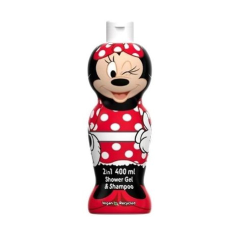 Disney Minnie Mouse sprchový gel a šampon 2v1 400 ml