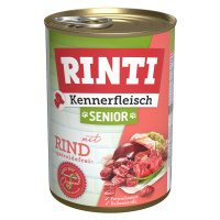 RINTI Kennerfleisch Senior 6 x 400 g / 12 x 400 g / 24 x 400 g - Hovězí 12 x 400 g