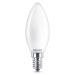 Philips Philips LED žárovka-svíčka E14 B35 4,3W 827 opál