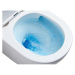 MEREO WC závěsné kapotované, Smart Flush RIMLESS, 490x340x350, keramické, vč. sedátka CSS118S VS