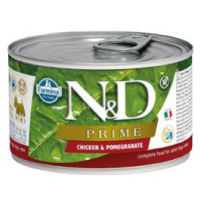 N&D Dog Prime Adult Chicken & Pomegranate Mini 140g