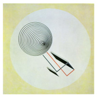 Obrazová reprodukce Proun 93, 1924, Lissitzky, Eliezer (El) Markowich, 40 × 40 cm