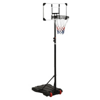 vidaXL Basketbalový koš s průhlednou deskou 216 x 250 cm polykarbonát