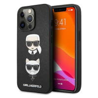 Karl Lagerfeld KLHCP13LSAKICKCBK hard silikonové pouzdro iPhone 13 / 13 Pro 6.1