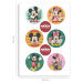 Dekora - Jedlý papír - Mickey & Minnie 21 x 14,8cm