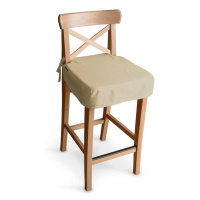 Dekoria Sedák na židli IKEA Ingolf - barová, vanilka, barová židle Ingolf, Loneta, 133-03