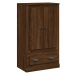 vidaXL Skříň highboard hnědý dub 60 x 35,5 x 103,5 kompozitní dřevo