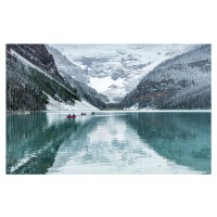 Umělecká fotografie Peaceful Lake Louise, Ann Cornelis, (40 x 24.6 cm)