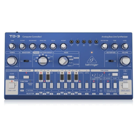 Behringer TD-3 Syntetizátor Blue