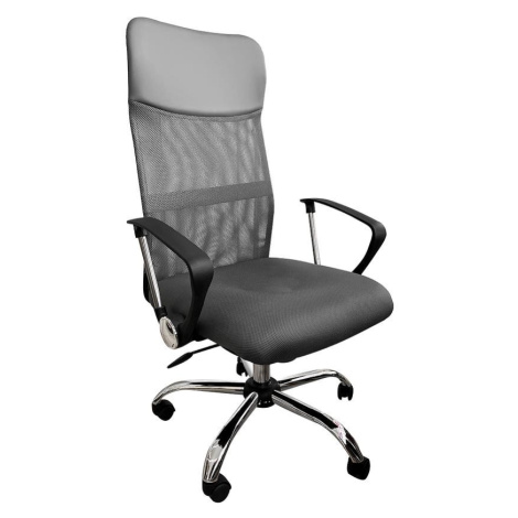 Kancelářská židle Kaitos 2501 black/chrome BAUMAX