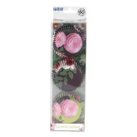 Košíčky na cupcaky 60ks - květiny - PME