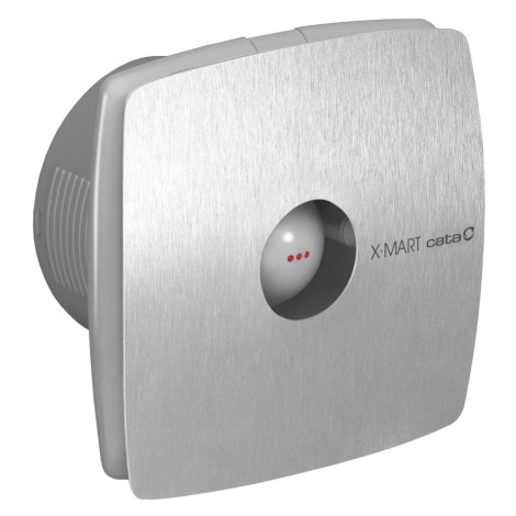 CATA X-MART 10 koupelnový ventilátor axiální, 15W, potrubí 100, nerez mat 01040000