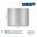 KELA Koupelnová předložka Ombre 65x55 cm polyester starorůžová KL-23564