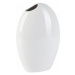 by inspire Váza 'Egg ' (18,5x11x27,5cm), bílá