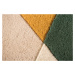 Flair Rugs koberce Ručně všívaný kusový koberec Illusion Prism Green/Multi - 120x170 cm