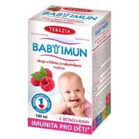 Terezia Baby Imun sirup s hlívou a rakytníkem malina 100 ml