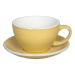 Loveramics Egg - Cafe Latte 300 ml Cup and Saucer - Butter Cup